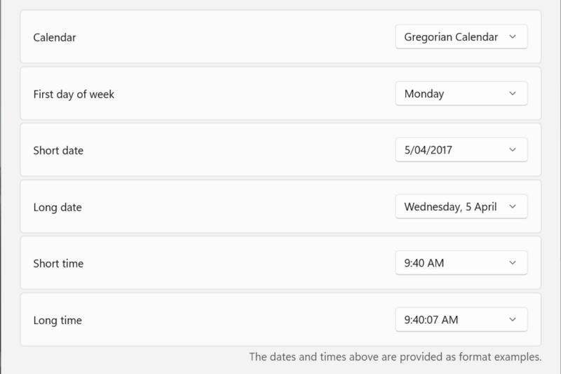 How to Change the Date and Time Format on Windows