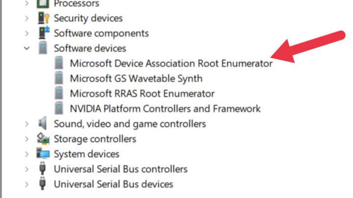 Microsoft rras root enumerator что это windows 10