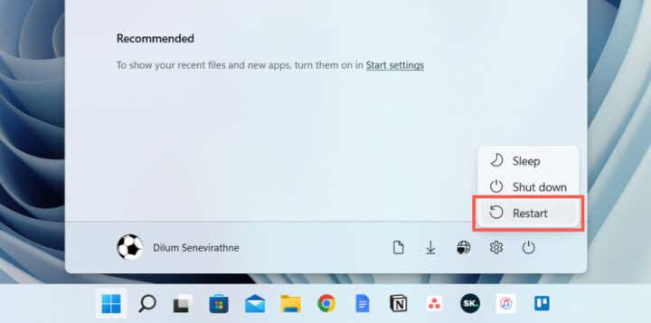 10 Ways To Shut Down And Restart A Windows 11 PC - Geeky Insider