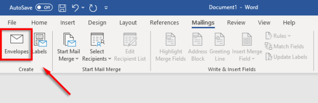 How to Print on an Envelope in Microsoft Excel