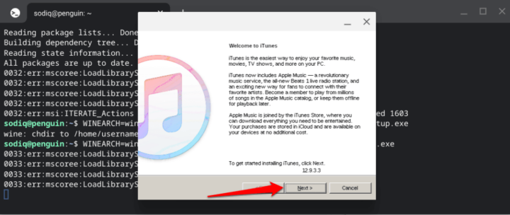 can you install itunes on a chromebook