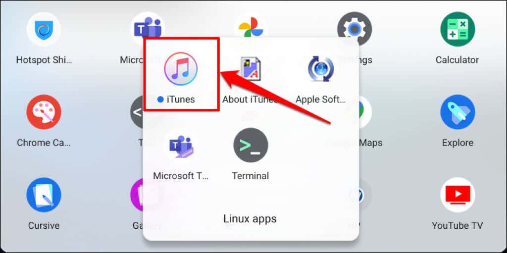 How to Download and Install iTunes on Your Chromebook - 73