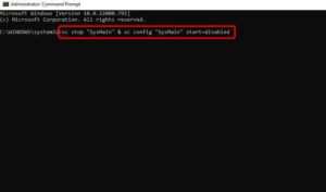 How to Fix Service Host (SysMain) High Disk Usage in Windows 11/10