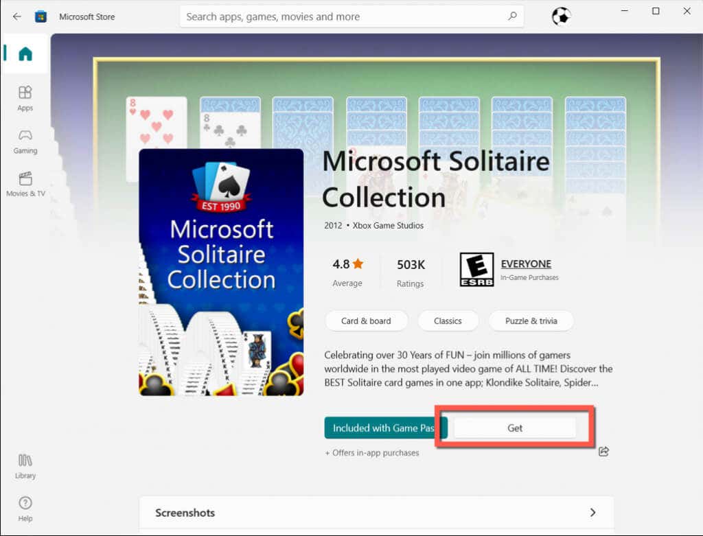 Microsoft Solitaire Collection – Apps on Google Play