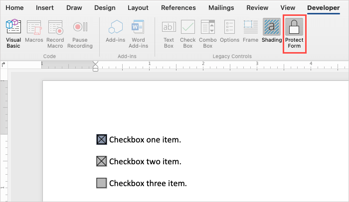 How to Insert Checkboxes in Microsoft Word image 19