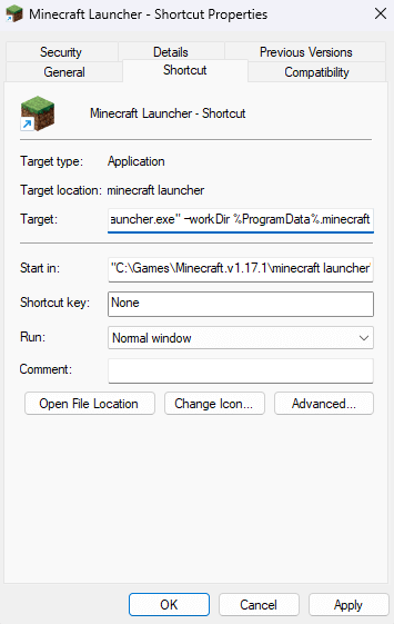 Minecraft-launcher doesn't start correctly, only opens a blank