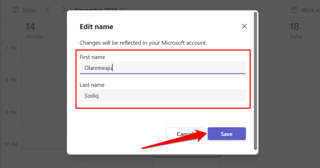 How to Change Your Name in Microsoft Teams - 39
