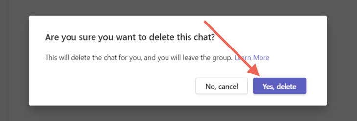 How to Delete a Chat in Microsoft Teams - 85