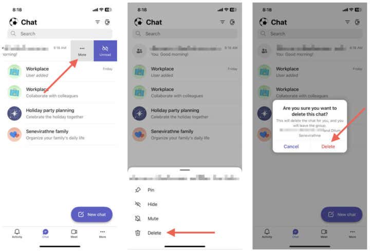 How To Delete A Chat In Microsoft Teams