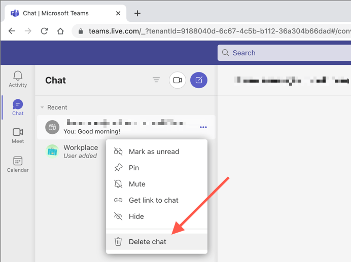 How to Delete a Chat in Microsoft Teams - 24