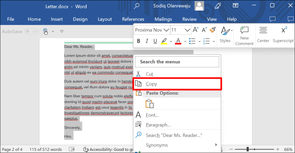 How to Duplicate Pages in a Microsoft Word Document - 56