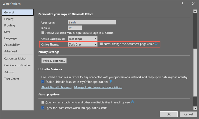 How to Enable and Turn Off Dark Mode in Microsoft Word - 63