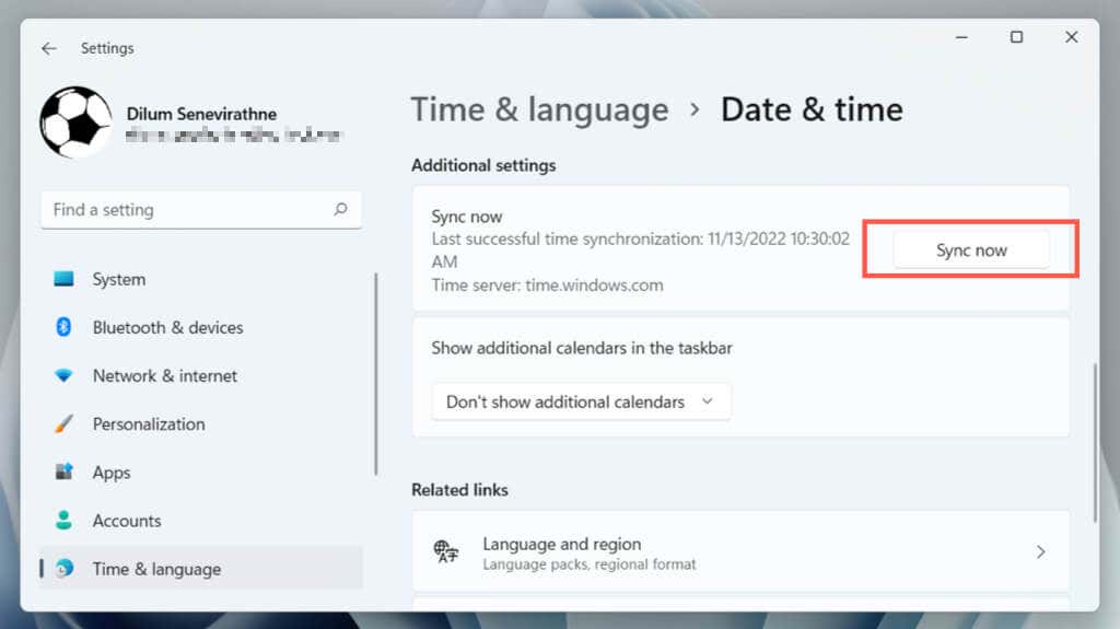 How to Fix Time Synchronization Failed in Windows - 12