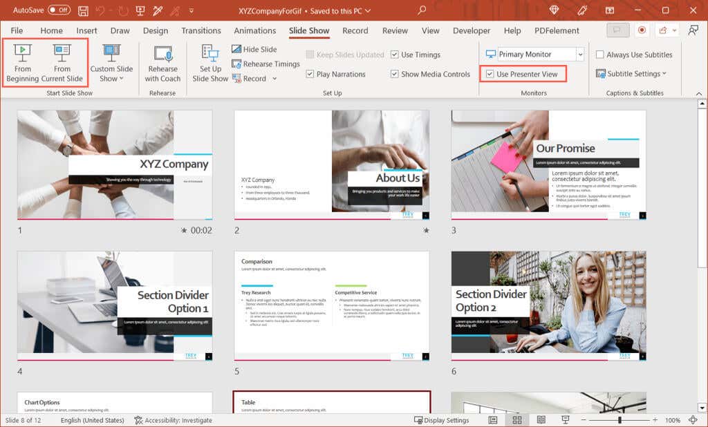 How to Start and Navigate a PowerPoint Slideshow image 2