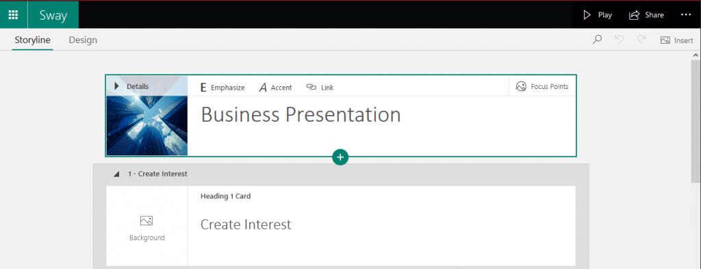 Microsoft Sway vs. PowerPoint: What’s Similar and What’s Different? image 5