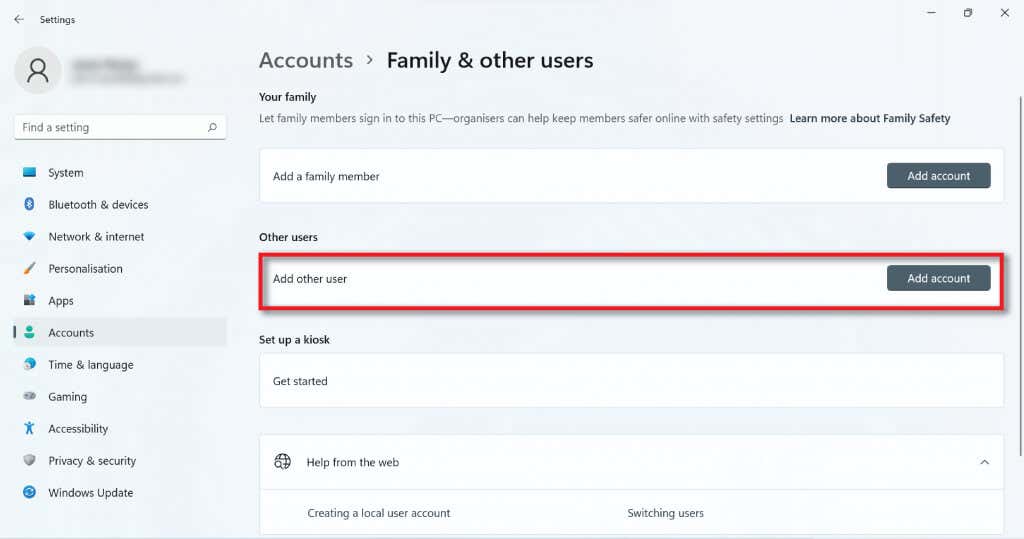 How to Create a Local Account on Windows 11 - 37