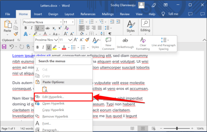 How To Add Hyperlinks In Microsoft Word