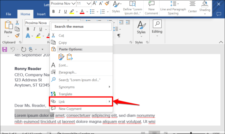 How to Add Hyperlinks in Microsoft Word