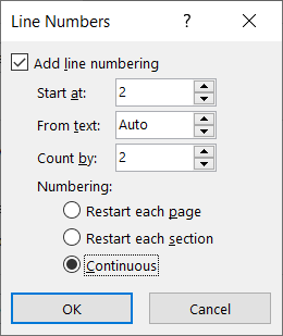 How to Add Line Numbers in Microsoft Word image 5