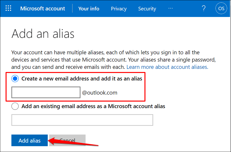 How to Change Your Microsoft Account Email - 7