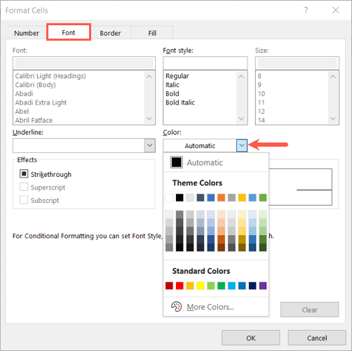 How to Show Negative Numbers as Red in Excel - 80