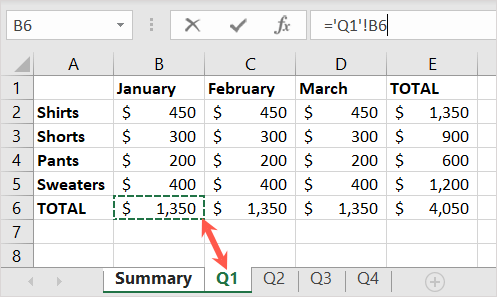 How to Sum Across Multiple Sheets in Excel image 11