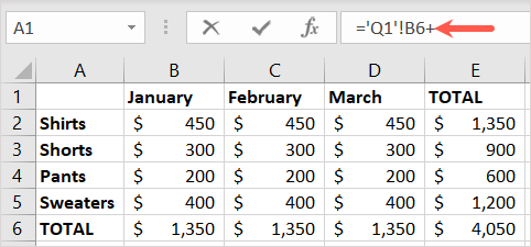 How to Sum Across Multiple Sheets in Excel image 12