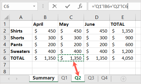 How to Sum Across Multiple Sheets in Excel image 13