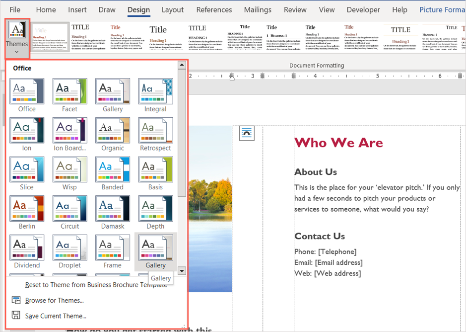 How to Make a Brochure in Microsoft Word - 79