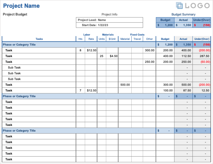 13 Best Project Management Templates for Excel