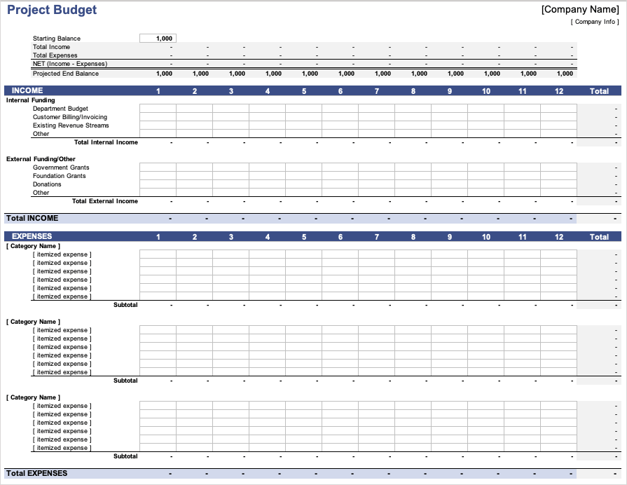 13 Best Project Management Templates for Excel - 24