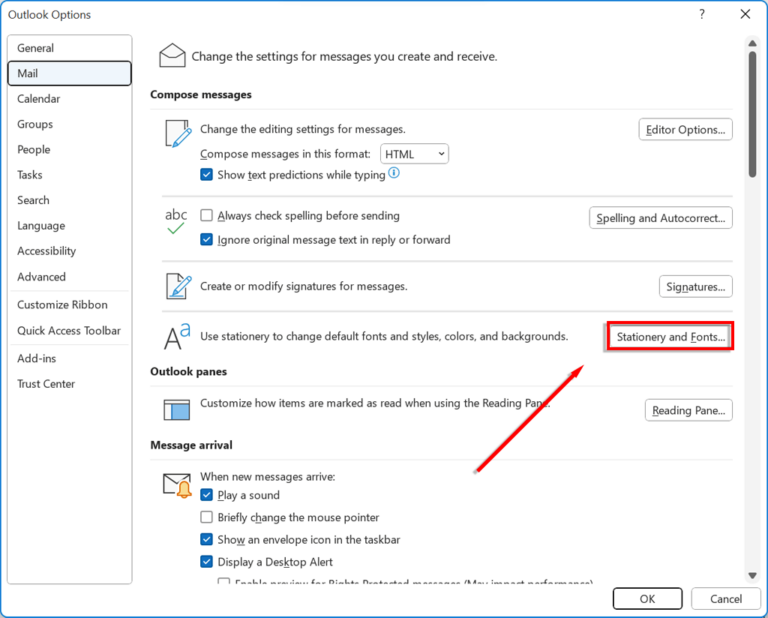 how-to-change-font-size-in-outlook