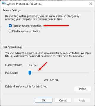 How To Enable And Use System Restore In Windows 11