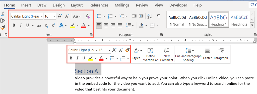 How to Add a Heading to a Microsoft Word Document - 2