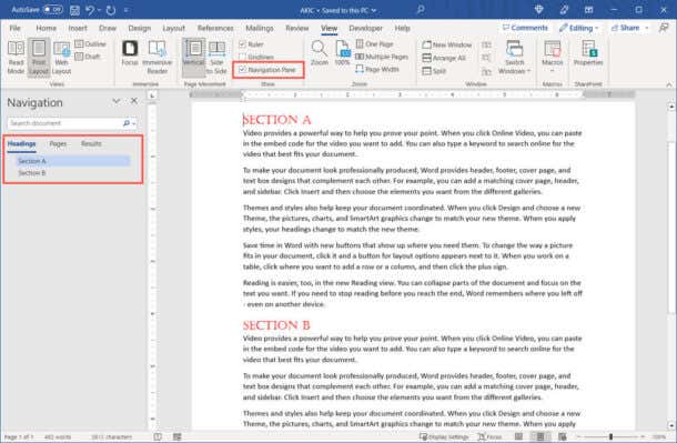 How To Add A Heading To A Microsoft Word Document