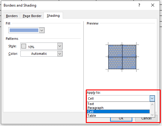 How to Add Background Color to Tables in Microsoft Word image 24