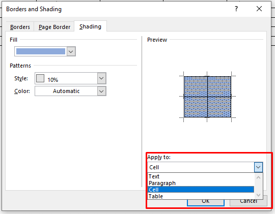 How to Add Background Color to Tables in Microsoft Word - 39