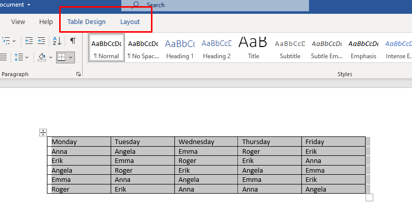 How to Add Background Color to Tables in Microsoft Word image 6