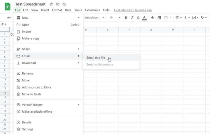 How to Convert Google Sheets to PDF