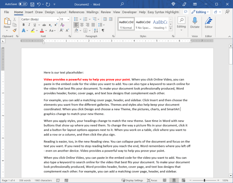 How To Insert A Word Document Into Another Word Document