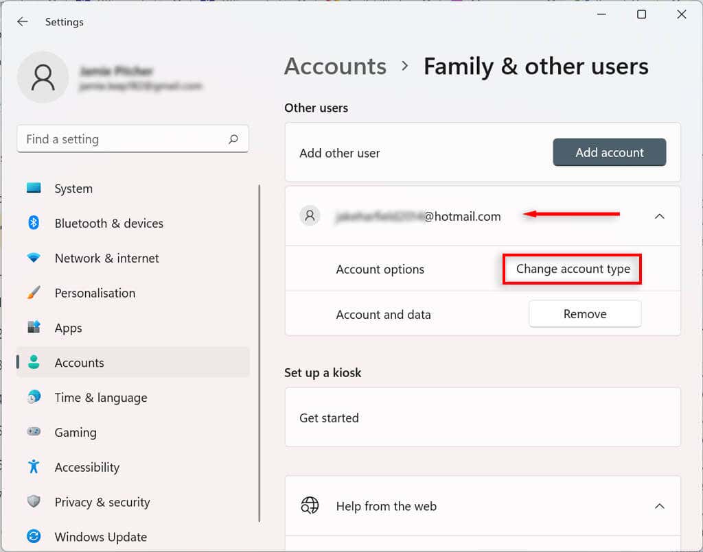 How to Manage User Account Settings in Windows 11 - 84