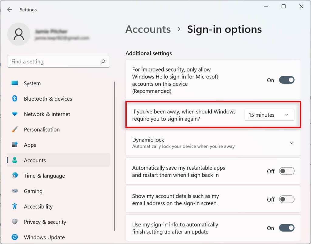 How to Manage User Account Settings in Windows 11 - 32