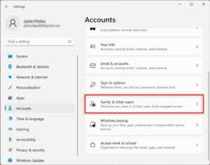 How to Manage User Account Settings in Windows 11