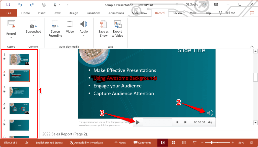 How to Record a PowerPoint Presentation with Narration image 28