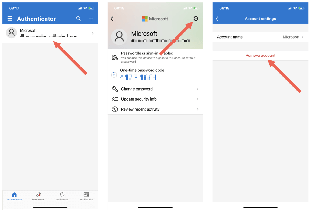 move microsoft authenticator to a new phone