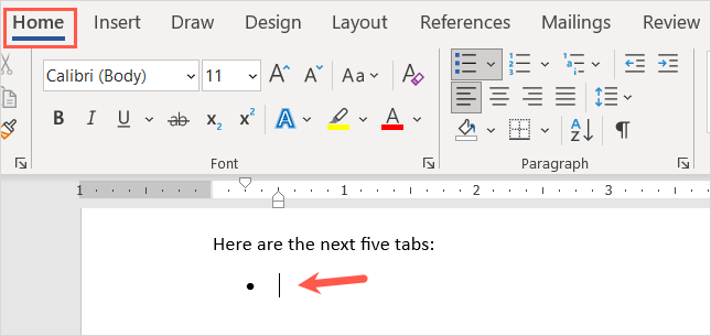 How to Add Bullet Points in Microsoft Word - 69