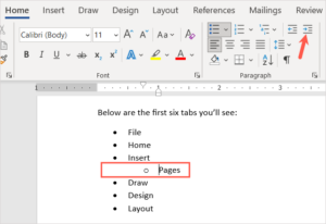 How to Add Bullet Points in Microsoft Word