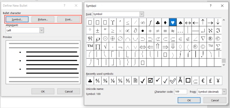 How to Add Bullet Points in Microsoft Word