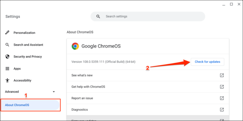 How to Update Your Chromebook