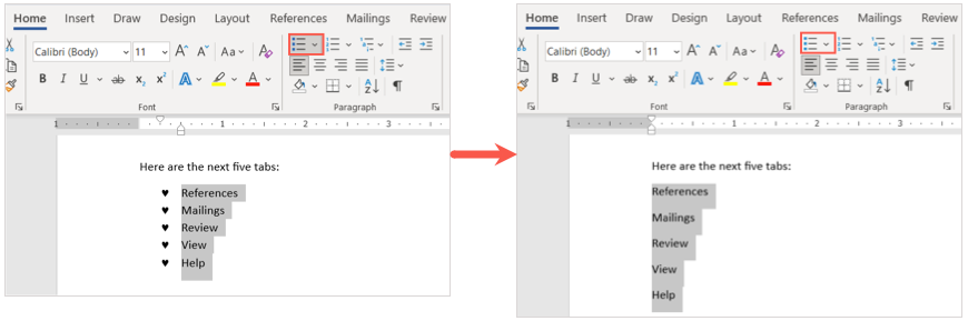 How to Add Bullet Points in Microsoft Word - 14